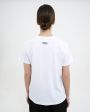 Erika Cavallini Хлопковая футболка с принтом, цвет белый - миниатюра 4