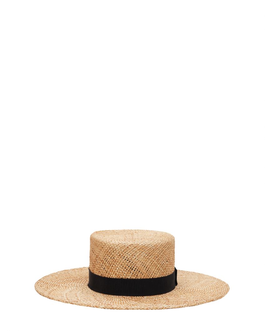 Соломенная шляпа Kanotie с завязками