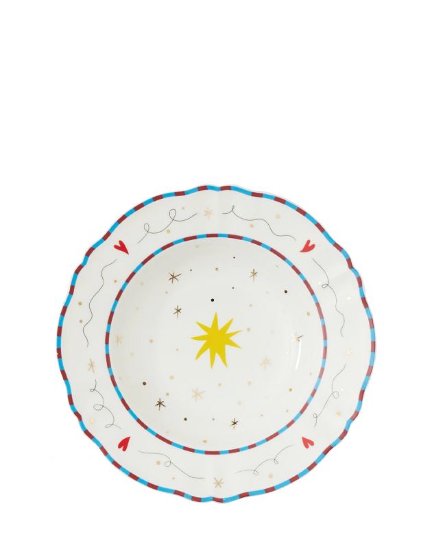 Bitossi Глубокая тарелка Stella, цвет разноцветный - изображение 1
