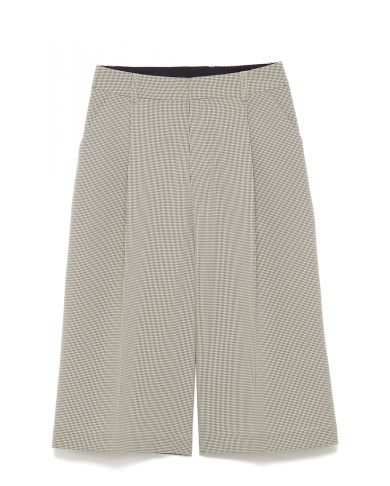 Бермуды в мелкую клетку