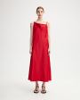 Платье Lady в бельевом стиле, цвет красный - миниатюра 2