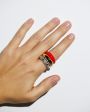 Copine Jewelry Набор из трех колец Trio of Love, цвет разноцветный - миниатюра 2
