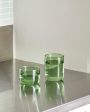Набор высоких стаканов Tint, цвет зеленый - миниатюра 3