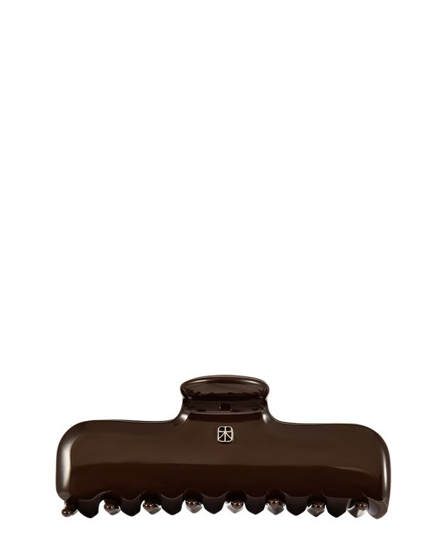 Lhasa Краб для волос Aki, цвет шоколадный - изображение 1