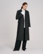 Однобортное пальто Ahus, цвет черный - миниатюра 2
