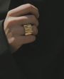 Ringstone Позолоченное кольцо Mirror, цвет золотой - миниатюра 2