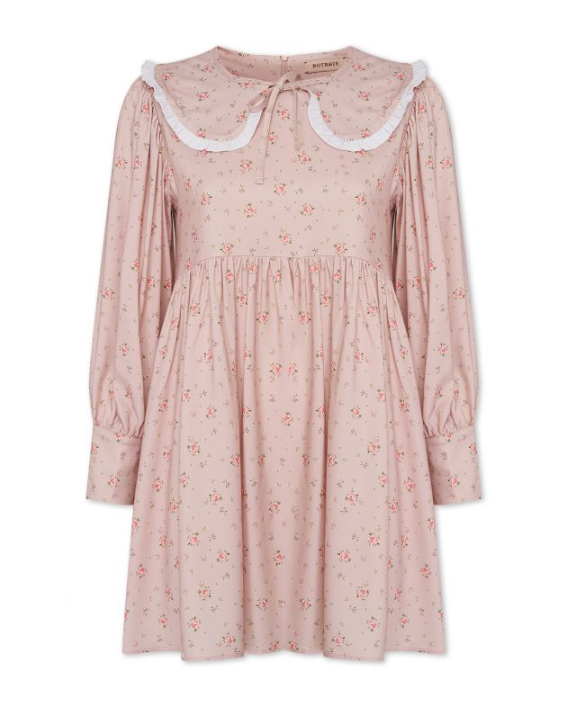 Botrois Платье мини Botrois x NUSELF с цветочным принтом, цвет розовый - изображение 1