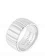 Copine Jewelry Кольцо Marat с ребристой поверхностью, цвет серебристый - миниатюра 2