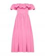 Sea NY Платье миди Diana с открытыми плечами, цвет розовый - миниатюра 1