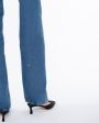 Прямые джинсы Jey, цвет голубой - миниатюра 4