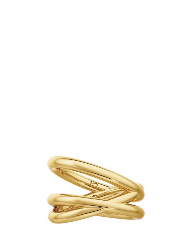 10.ТЕНГРАН Кольцо Stuck, цвет золотой - изображение 1