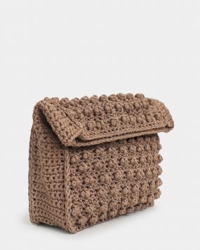 Сумка Knitted Pawns Cappuccino