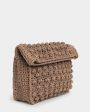 COIS Сумка Knitted Pawns Cappuccino, цвет коричневый - миниатюра 2