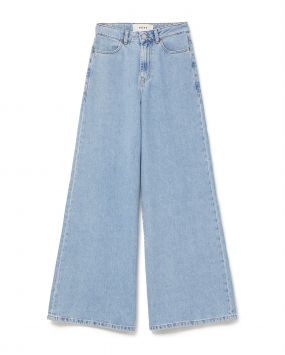 Широкие расклешенные джинсы Marni