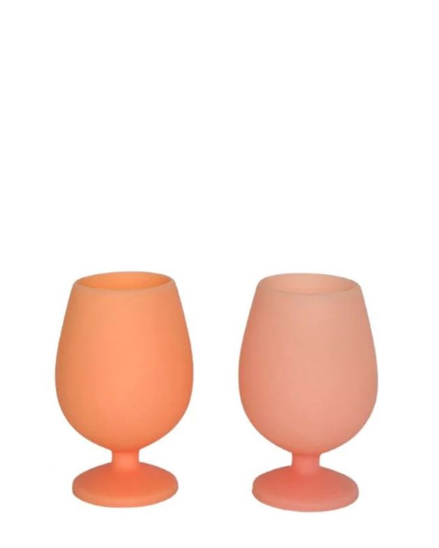 Porter Green Набор винных бокалов Stemm (2 шт.), цвет оранжевый - изображение 1