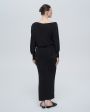 Essentiel Antwerp Платье Equal со сборками, цвет черный - миниатюра 5