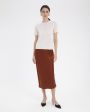 Шелковая юбка Isaak в бельевом стиле, цвет медный - миниатюра 2