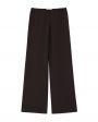 Струящиеся брюки Sandra с низкой посадкой, цвет коричневый - миниатюра 1
