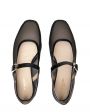 Сетчатые туфли Mary Jane, цвет черный - миниатюра 2