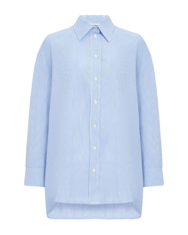 True Avenue Рубашка в полоску Petit, цвет голубой - изображение 1