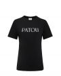 Patou Базовая футболка с логотипом, цвет черный - миниатюра 1