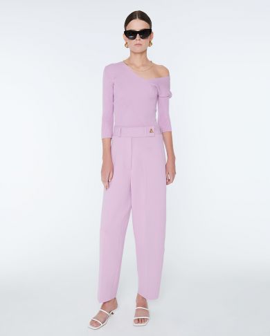 Вязаный джемпер Jandar со спущенным плечом