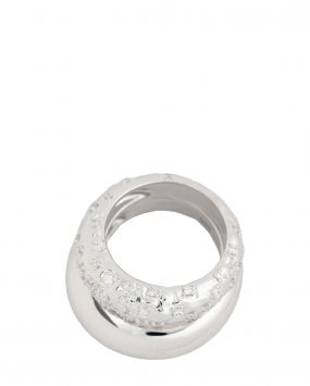 Сет из двух колец Crystal & Big Donut
