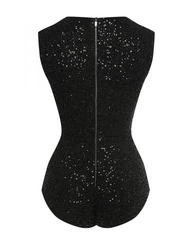 Боди с пайетками