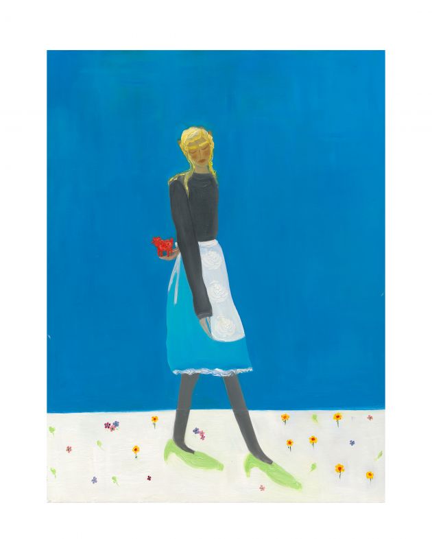 NUSELF Голубой принт TENDER BRUTALISM - изображение 1