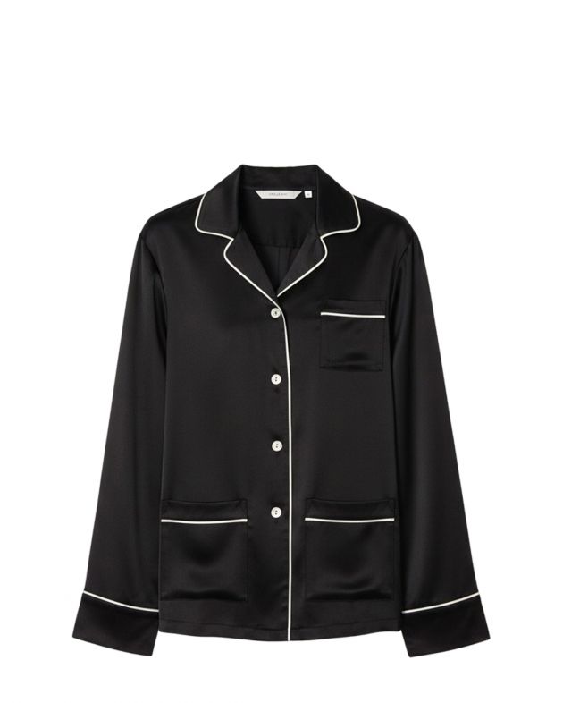 The Ayris Пижамная рубашка Coco, цвет черный - изображение 1