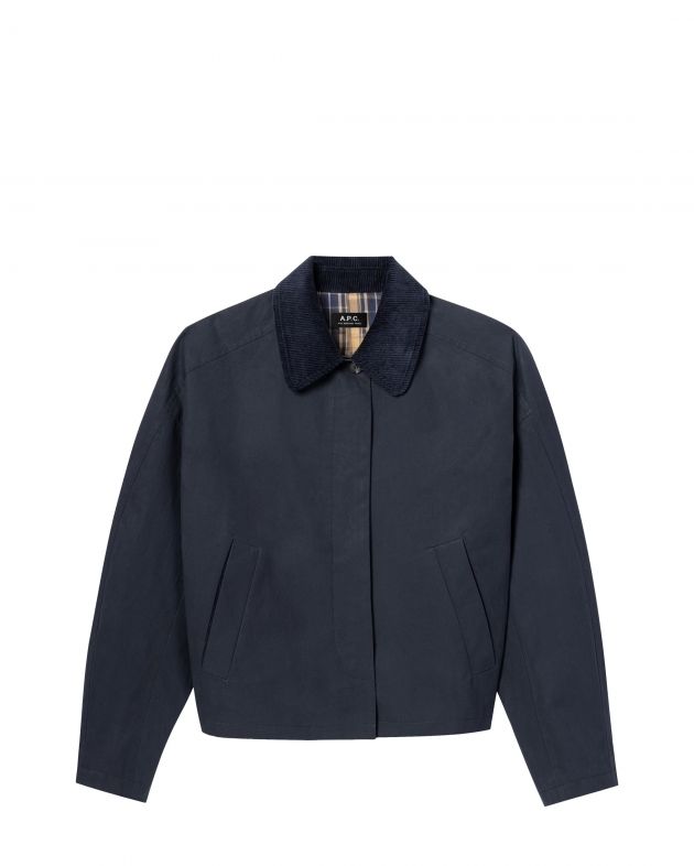A.P.C. Куртка Becca Jacket, цвет темно-синий - изображение 1