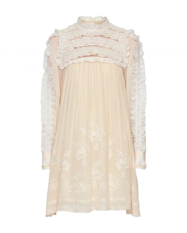 SEA NY Платье с кружевом Ayda, цвет кремовый - изображение 1