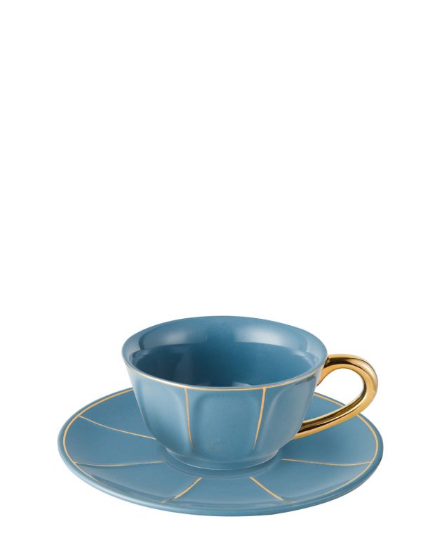 Чайная пара Funky Table, цвет синий - изображение 1