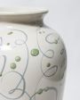 SAMPLE.UNITS Ваза SAMPLE x Дарья Барыбина «Горошек» из серии «Зелень», цвет бело-зеленый - миниатюра 5
