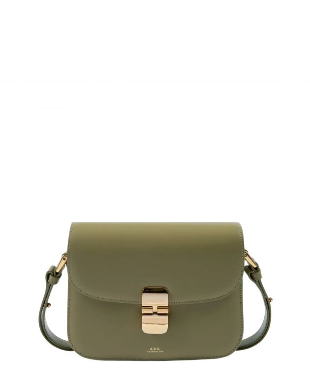 A.P.C. Сумка Grace Small, цвет зеленый - изображение 1