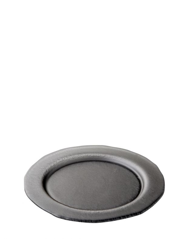Тарелка с волнистыми краями New Nordic, цвет серый - изображение 1