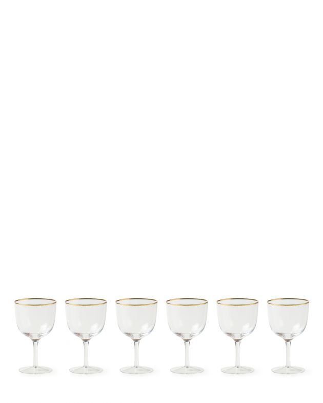 Bitossi Набор винных бокалов (6 штук), цвет прозрачный - изображение 1