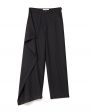 Классические брюки с юбкой, цвет темно-серый - миниатюра 1