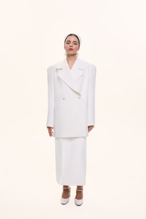 Жакет двубортный