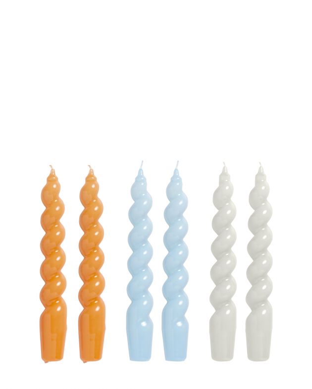 Набор свечей Spiral, цвет разноцветный - изображение 1