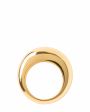 Copine Jewelry Набор из двух колец Green & Gold Donut, цвет разноцветный - миниатюра 3