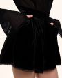 Mismos Бархатные шорты, цвет черный - миниатюра 5