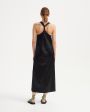 Шелковое платье Sula, цвет черный - миниатюра 3
