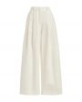 Essentiel Antwerp Широкие брюки с защипами, цвет белый - миниатюра 1
