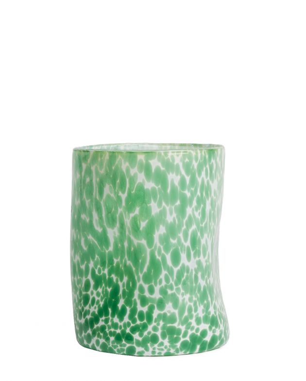 Bitossi Набор асимметричных стаканов с принтом (2 штук ), цвет зеленый - изображение 1