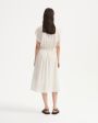 Платье Delcie из шелка с принтом конфетти, цвет кремовый - миниатюра 4