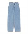 Róhe Свободные джинсы Dewi прямого кроя, цвет голубой - миниатюра 1