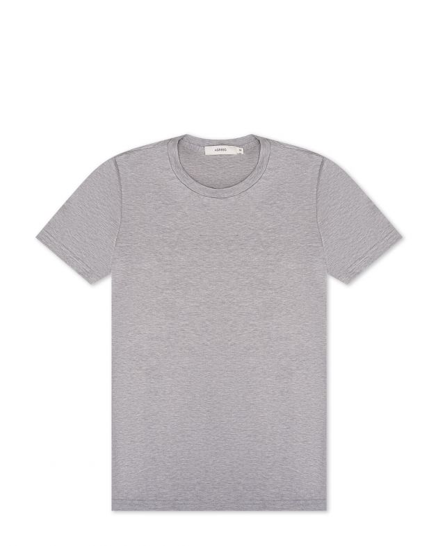 Базовая облегающая футболка Susan, цвет светло-серый - изображение 1