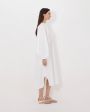 LOULOU DE SAISON Платье Vitti, цвет белый - миниатюра 3