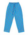 Хлопковая пижама Aysha с брюками, цвет голубой - миниатюра 5